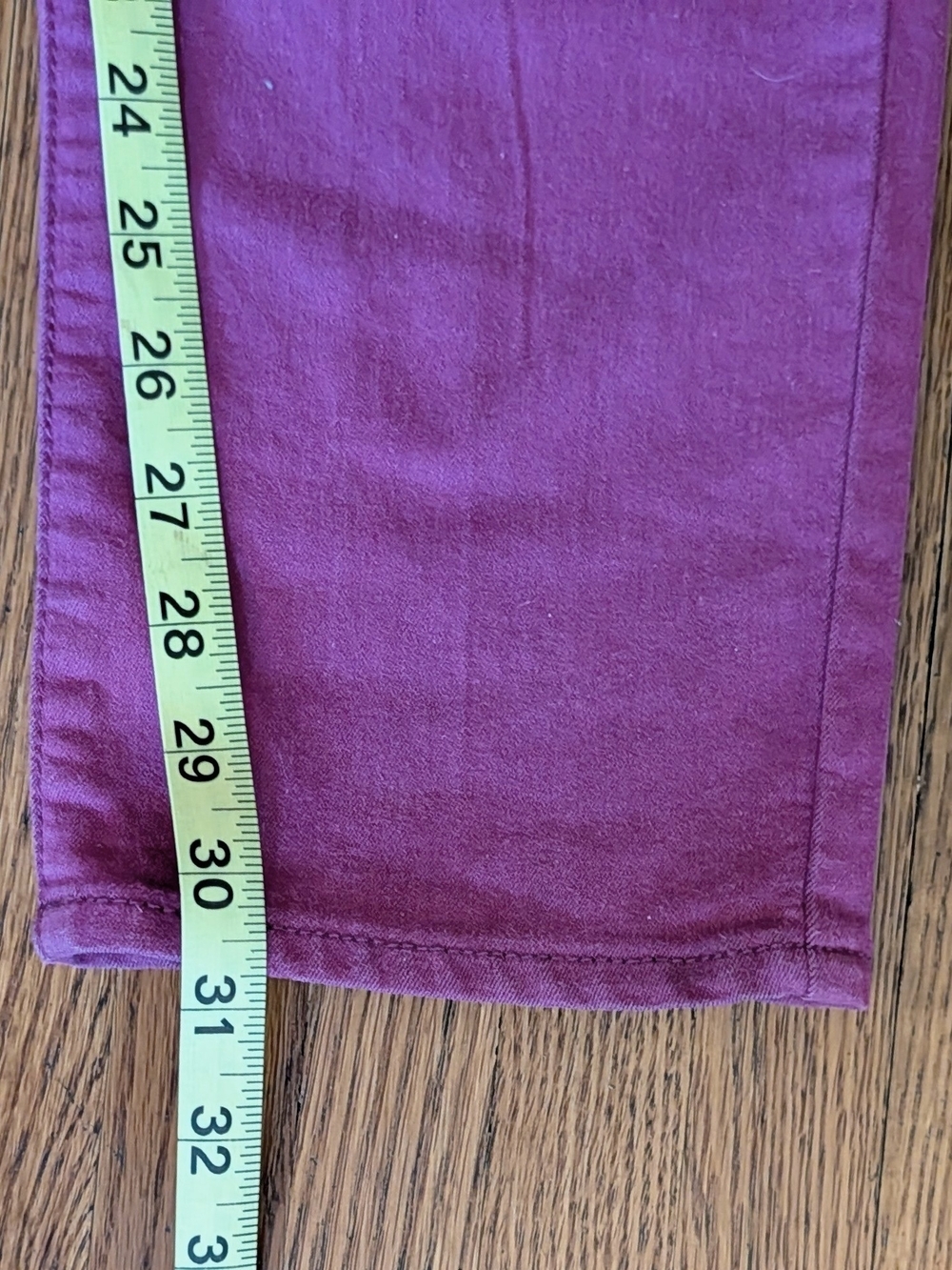Kut from the Kloth Women's Purple Straight Leg Slim Fit Jeans Size 10 - Picture 8 of 8